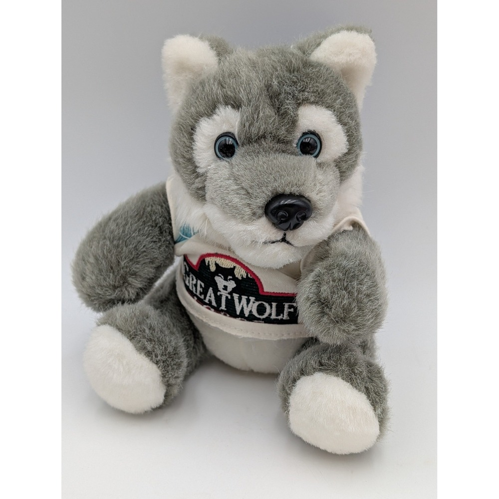 The Petting Zoo Great Wolf Lodge Plush 8 Inch Backpack Stuffed Animal Toy